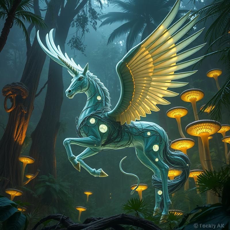 bio art style AI art