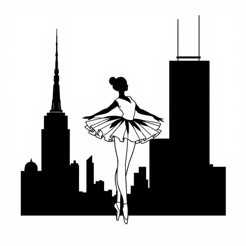 line art style AI art