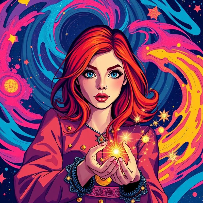 pop art style AI art