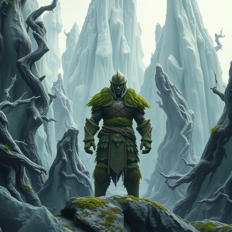 organic style AI art