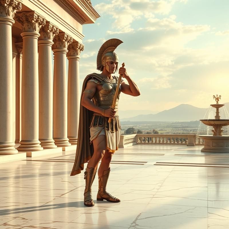 neo-classical style AI art