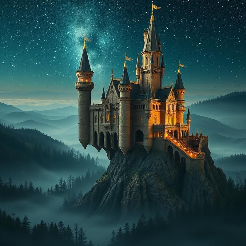 trompe l'oeil style AI art