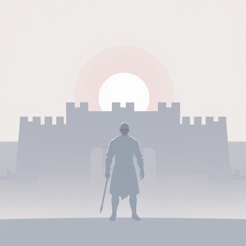 minimalist style AI art