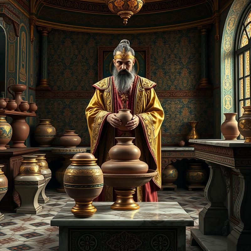 byzantine style AI art