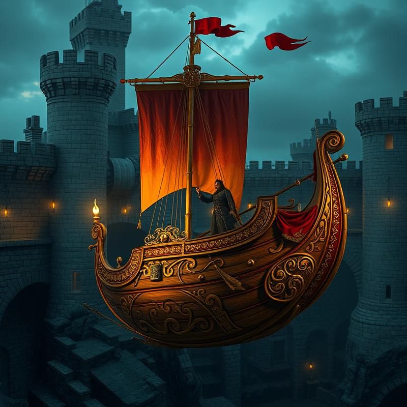 medieval style AI art