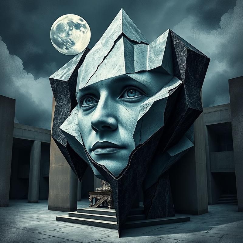 cubism style AI art