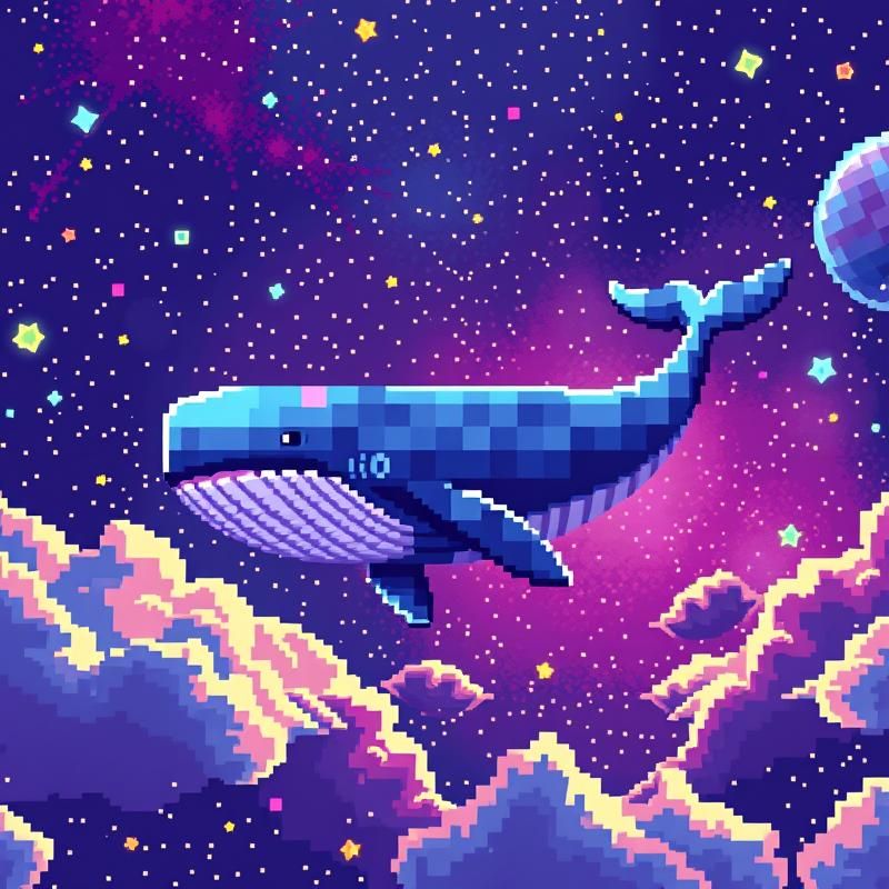 pixel art style AI art