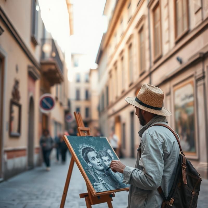 chalk art style AI art