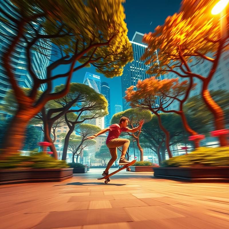 kinetic art style AI art
