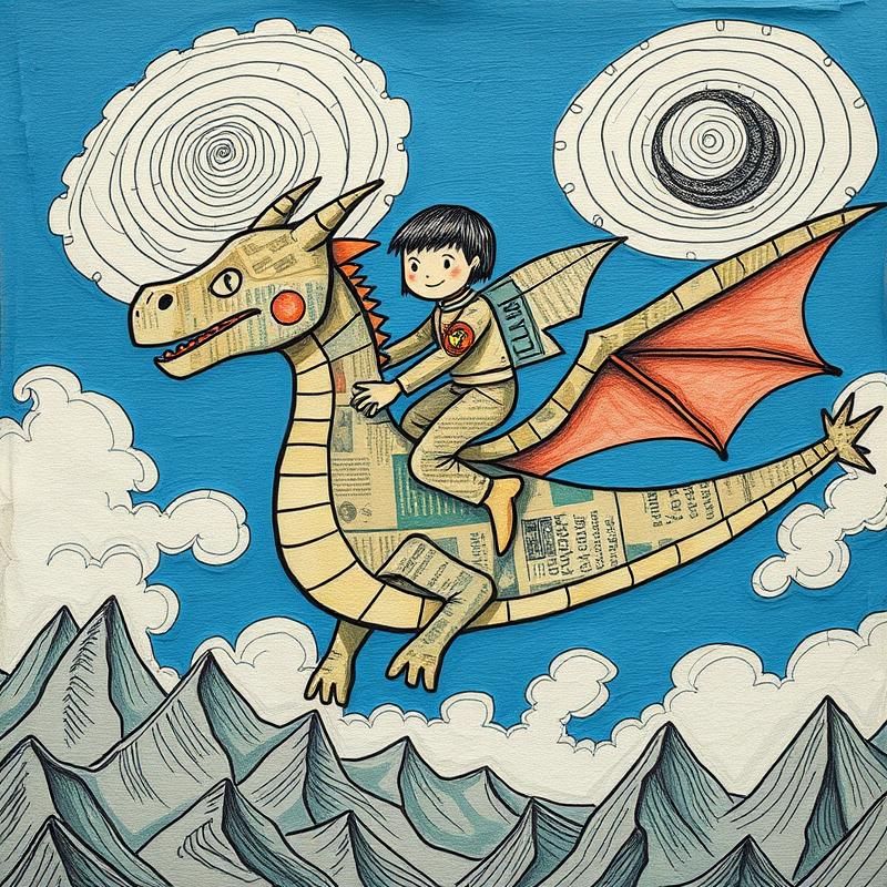 outsider art style AI art