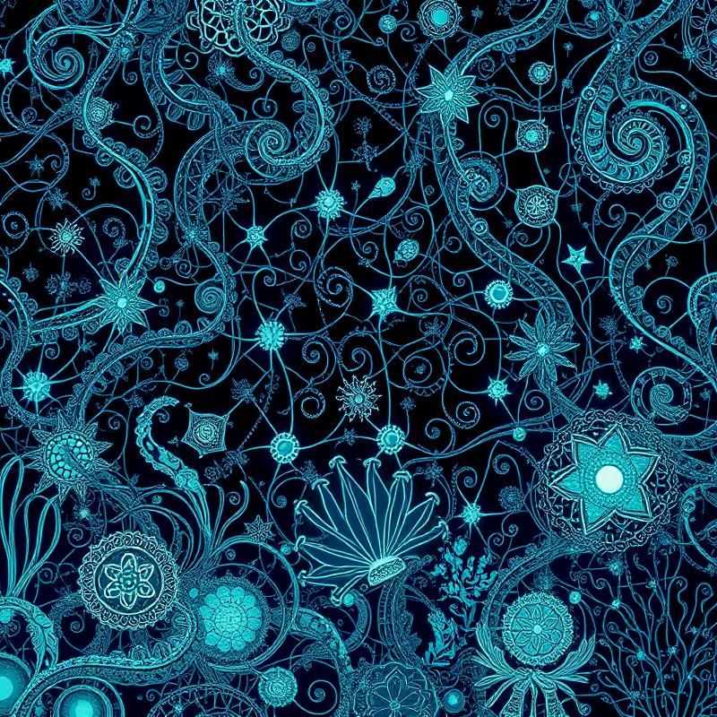 zentangle style AI art