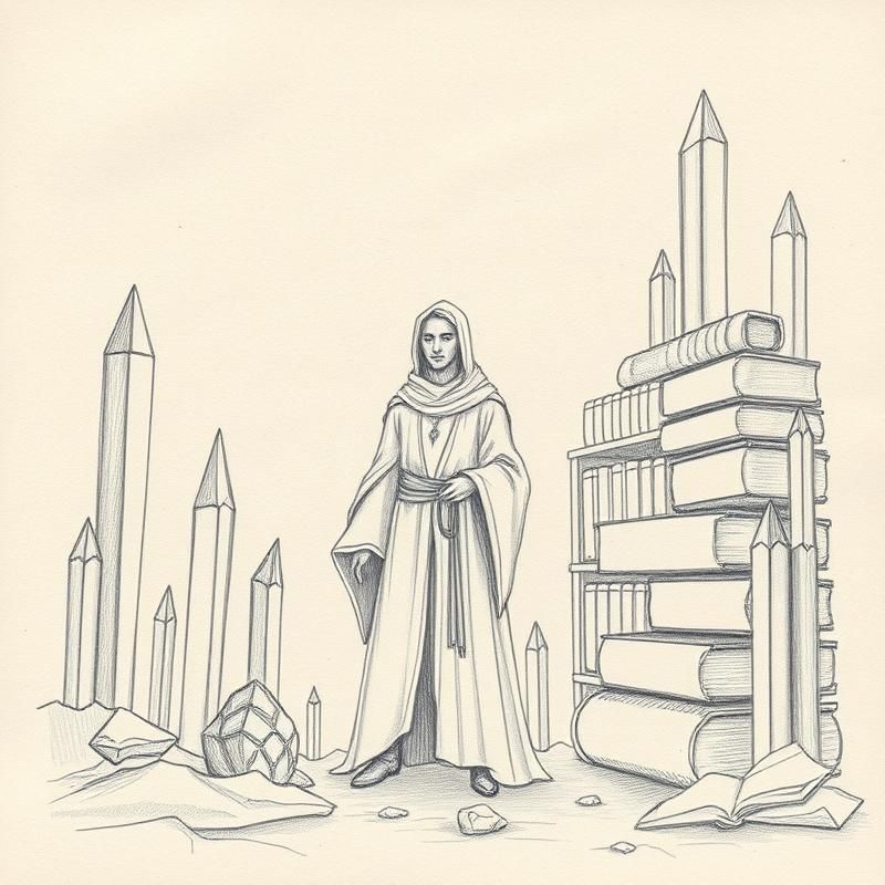 pencil sketch style AI art