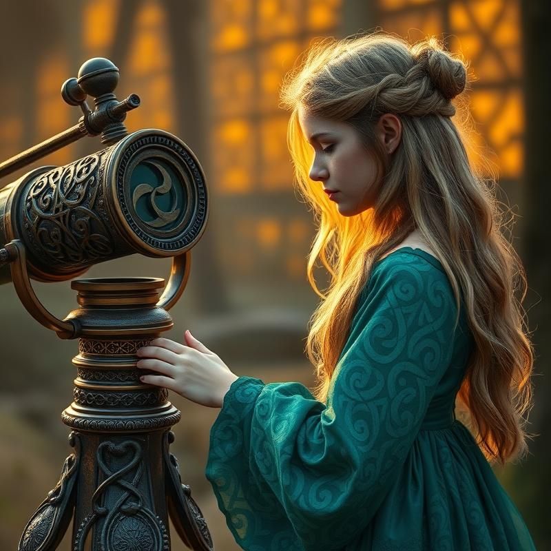 celtic style AI art
