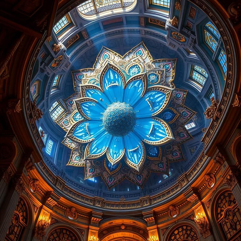baroque style AI art