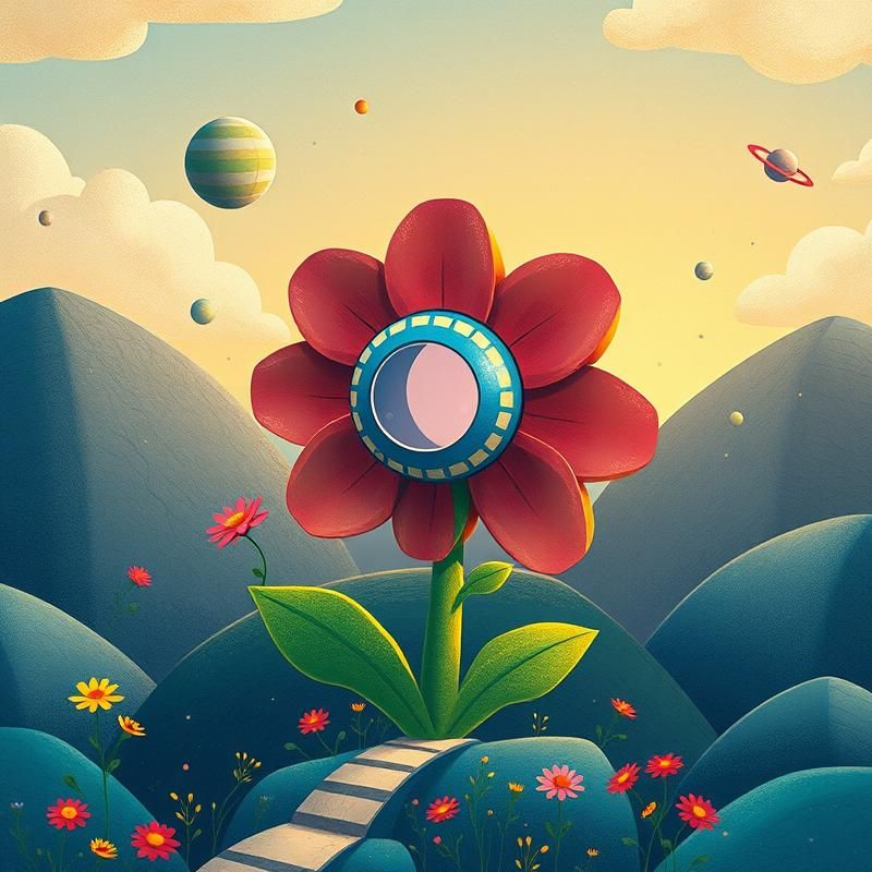 naive art style AI art