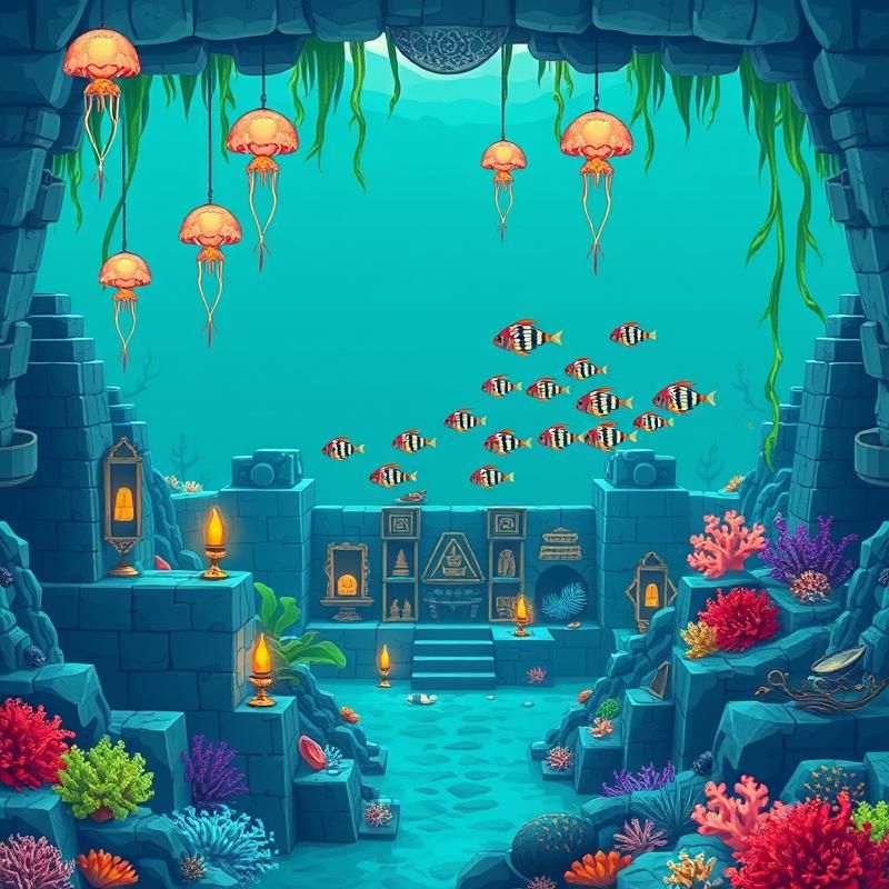 isometric style AI art