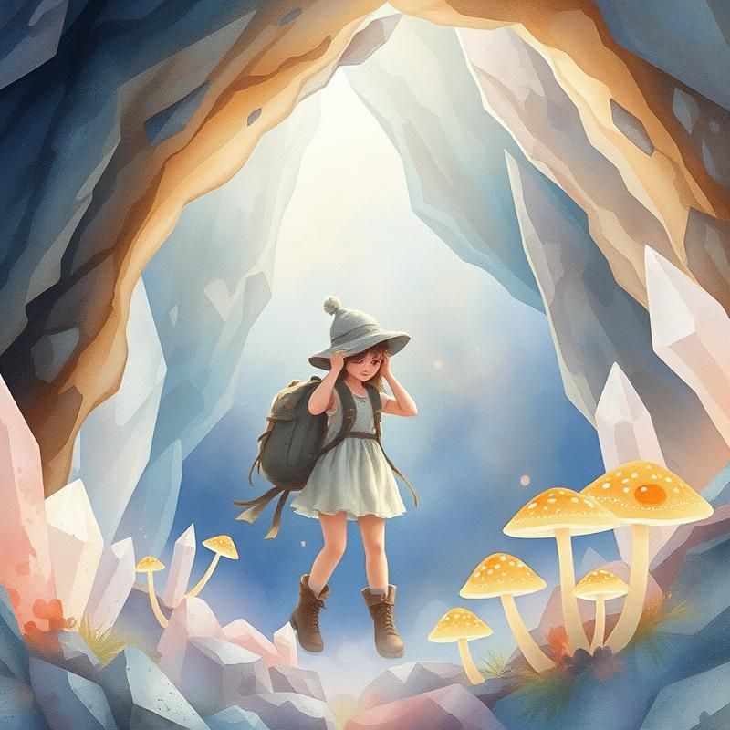 watercolor style AI art