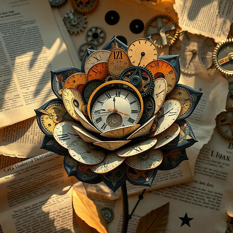 collage style AI art
