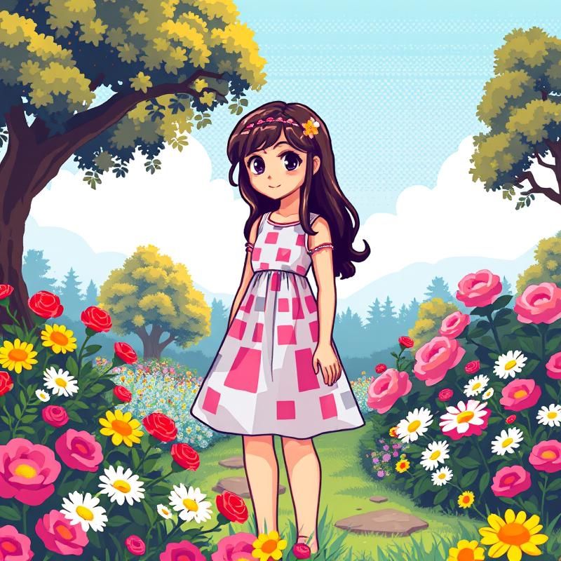 8-bit art style AI art