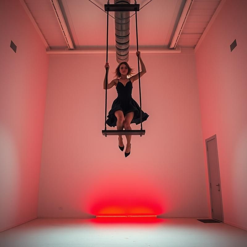 performance art style AI art