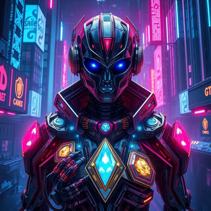sci-fi art style AI art