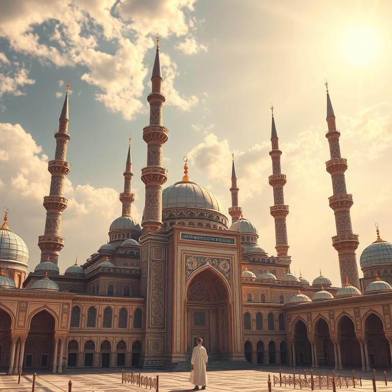 islamic art style AI art