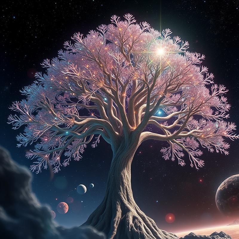 holographic style AI art