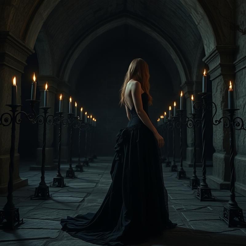 gothic style AI art