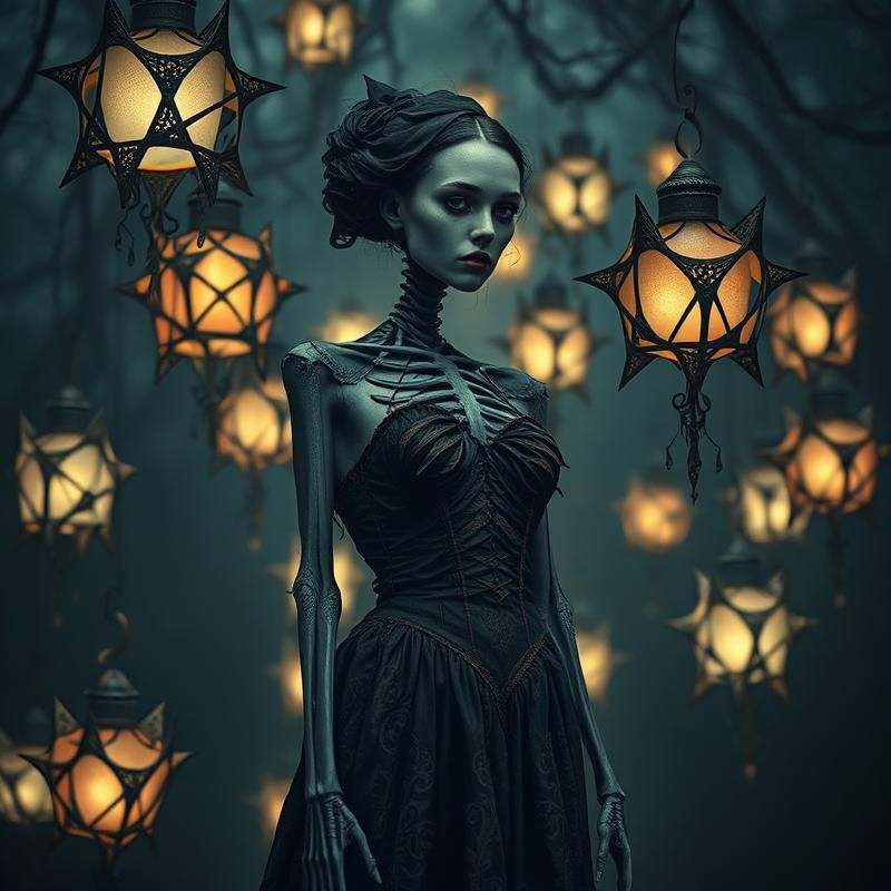 gothic style AI art