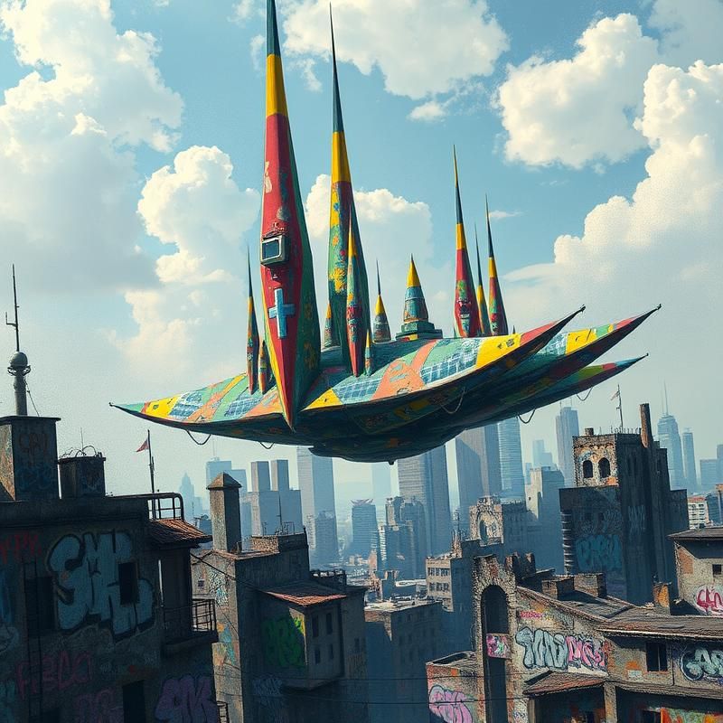 graffiti style AI art