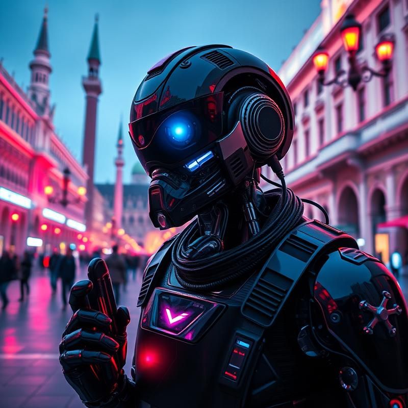 sci-fi art style AI art