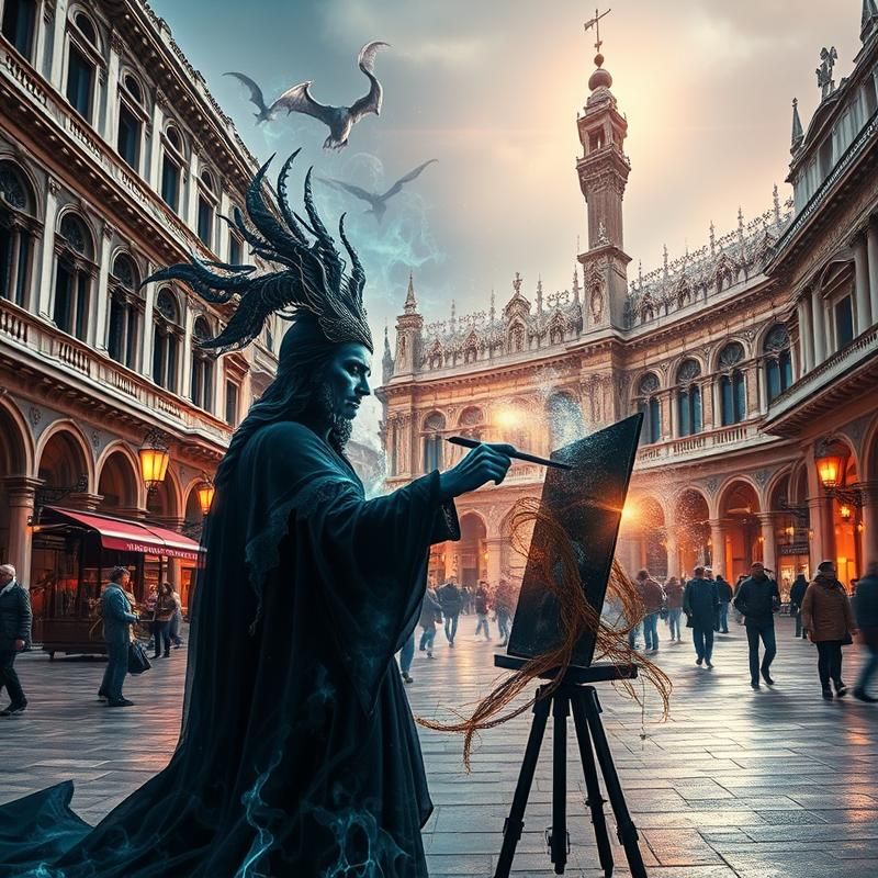 fantasy art style AI art