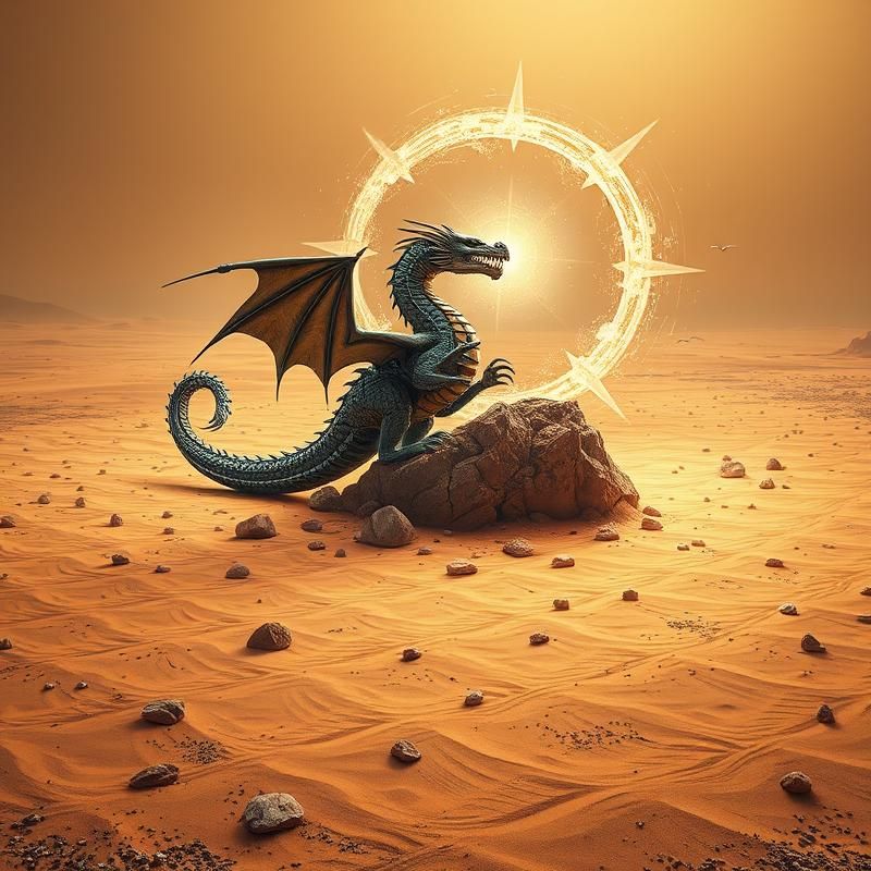 land art style AI art