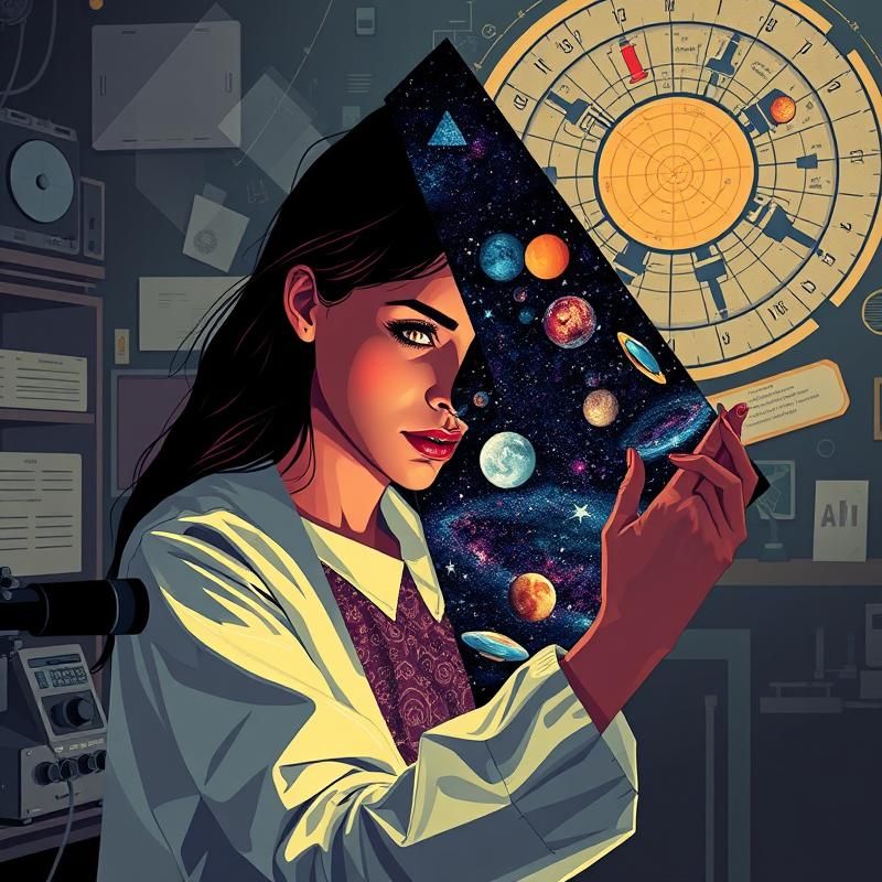 cubism style AI art