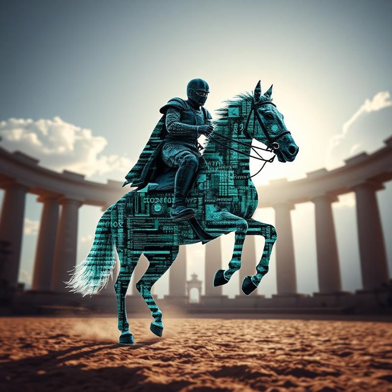 new media art style AI art