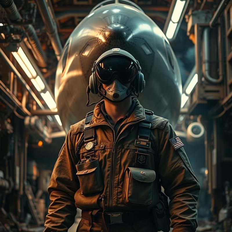 industrial style AI art