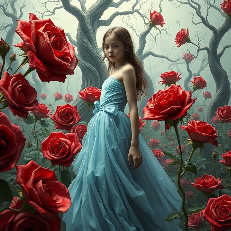 surrealism style AI art