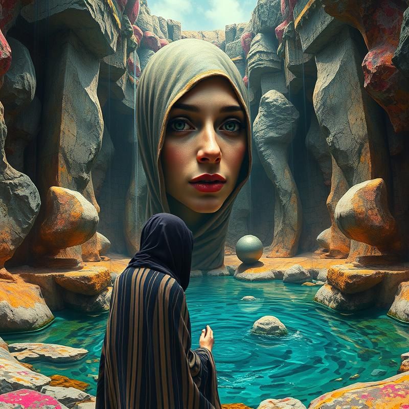 expressionism style AI art