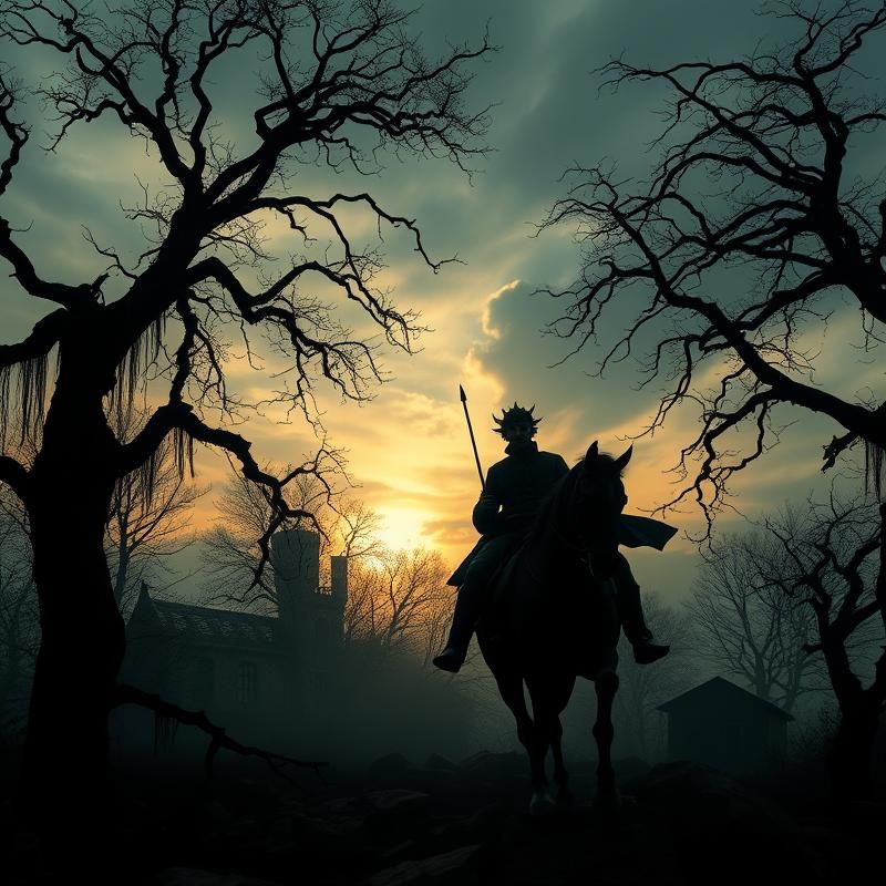 gothic style AI art