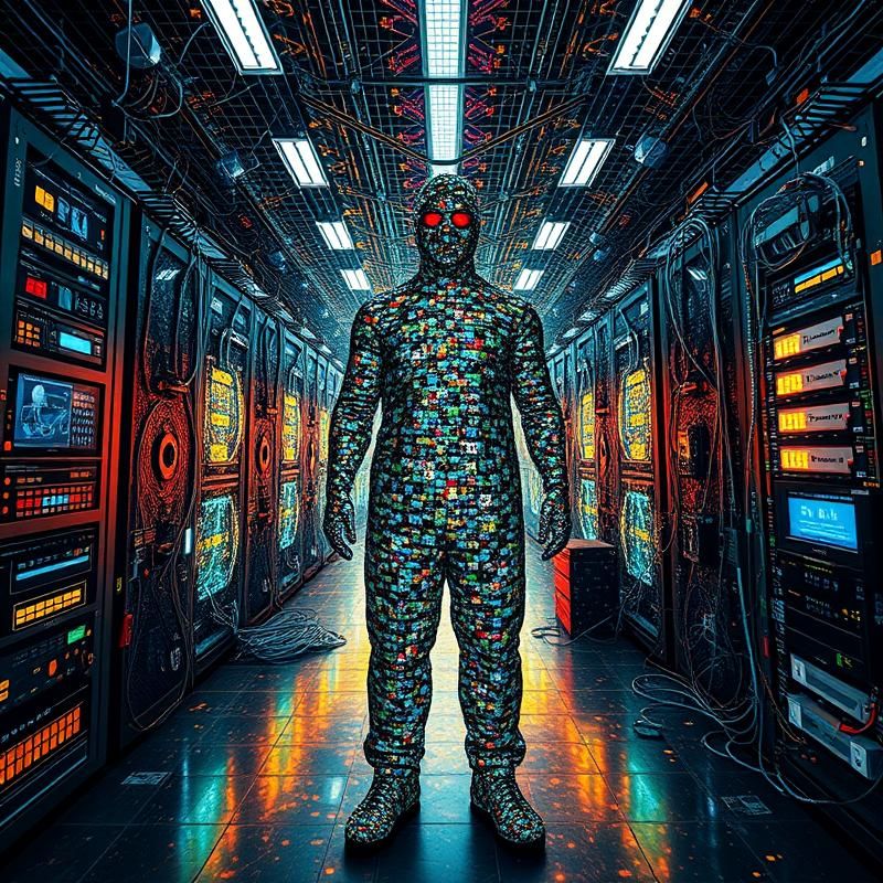 mosaic style AI art