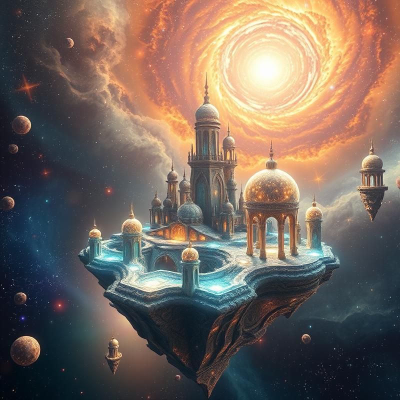 holographic style AI art