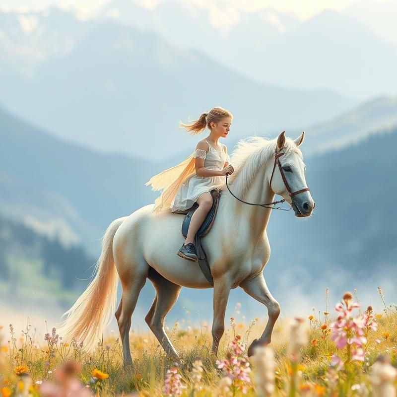 watercolor style AI art