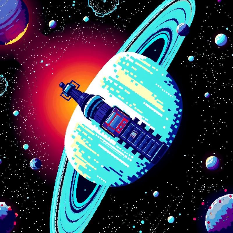 pixel art style AI art