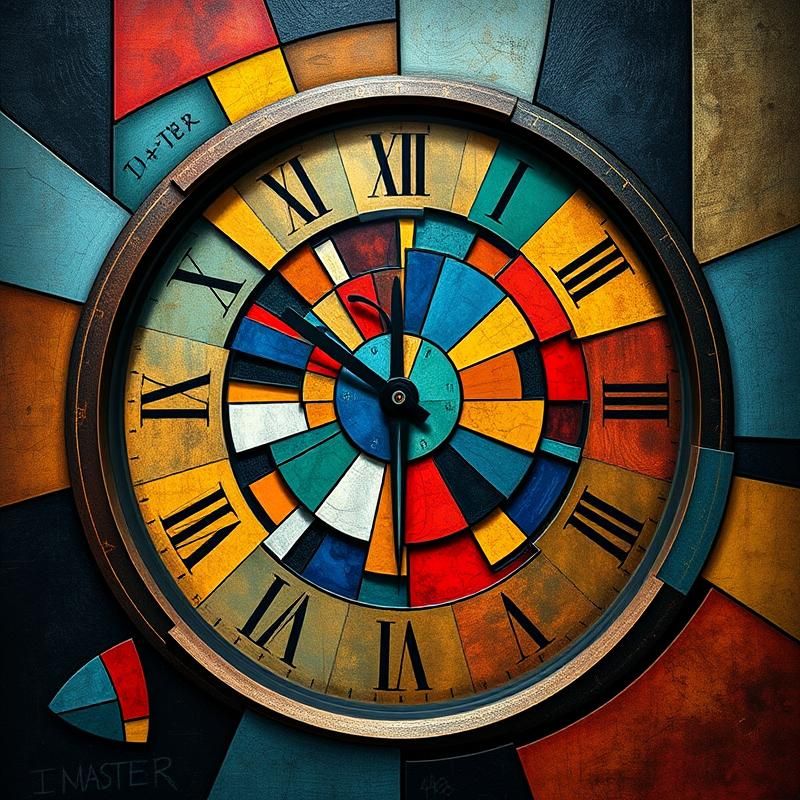cubism style AI art