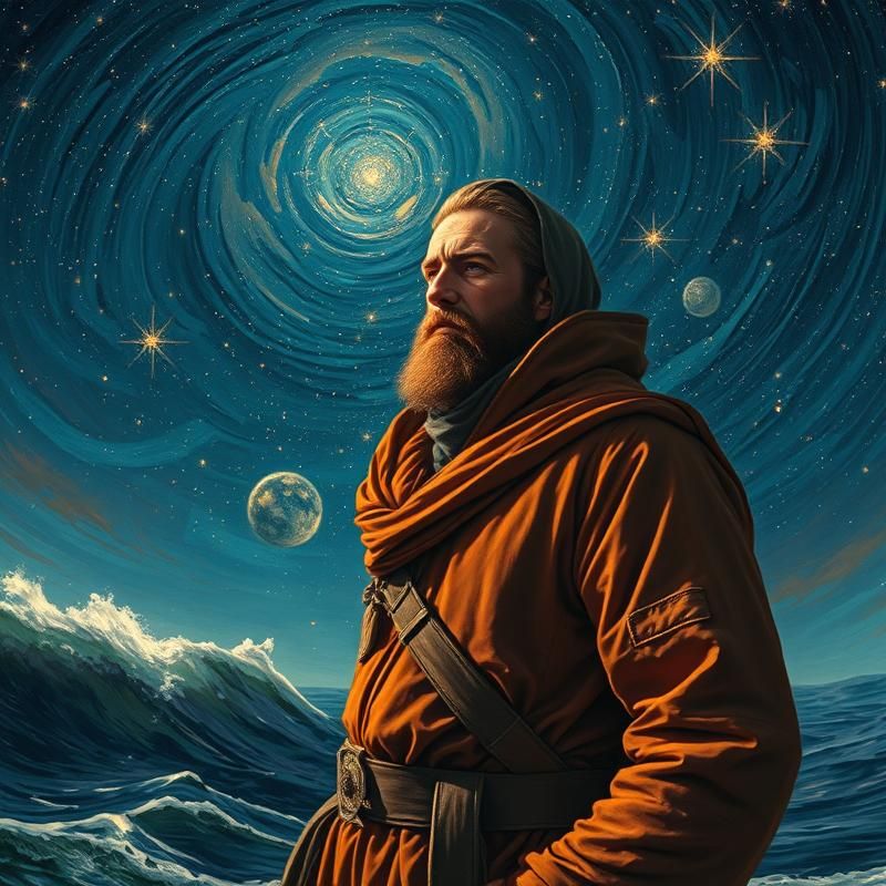 oil painting style AI art