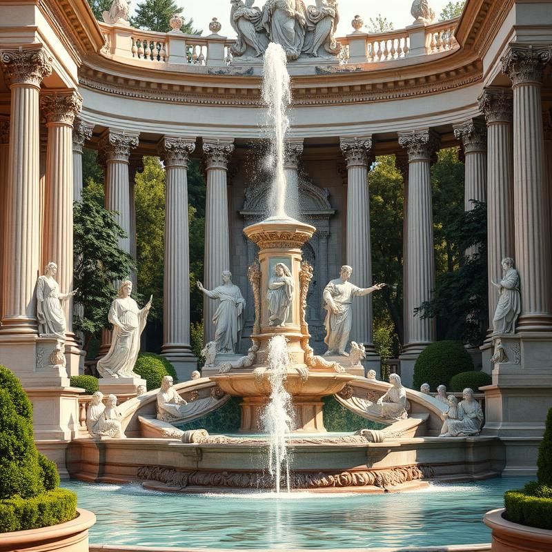 neo-classical style AI art