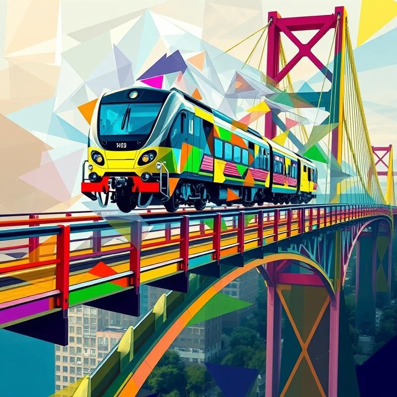 cubism style AI art