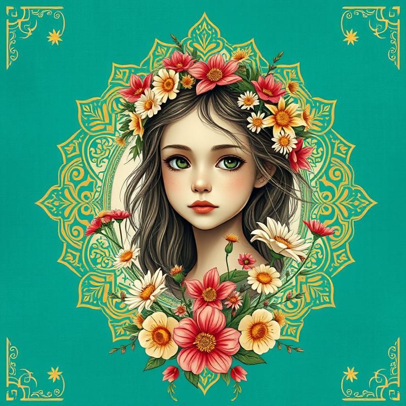 islamic art style AI art