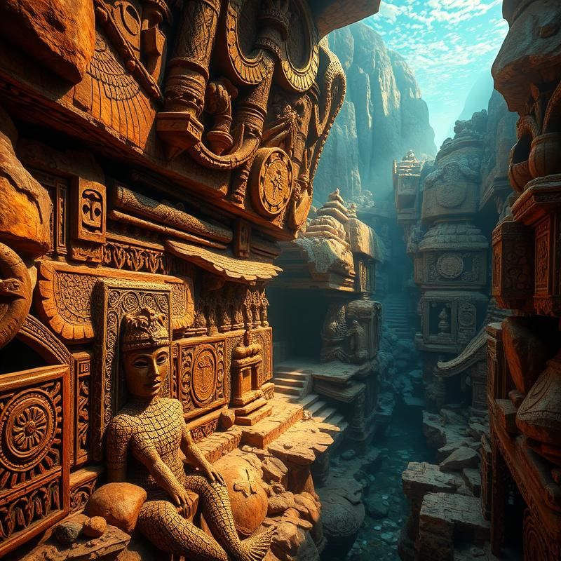tribal style AI art