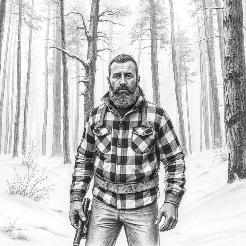 pencil sketch style AI art